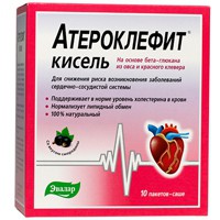 Атероклефит Кисель, саше 25 г 10 шт