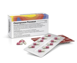 Омепразол Реневал капс. кишечнораств. 20 мг 60 шт.